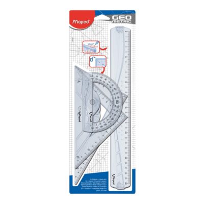 SET LENJIRA MAPED M242767 GEOMETRIC 30CM