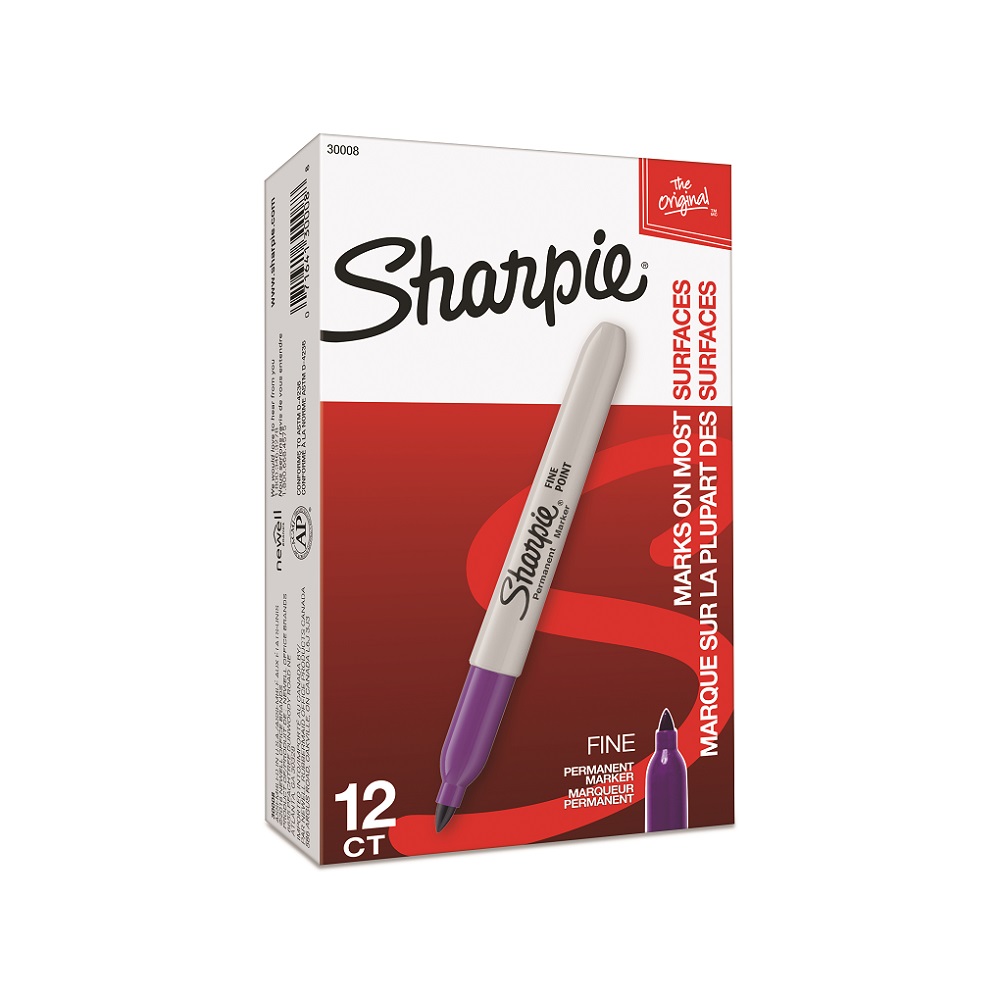 SHARPIE PERMANENTNI MARKER FINE PURPUR - Слика 3