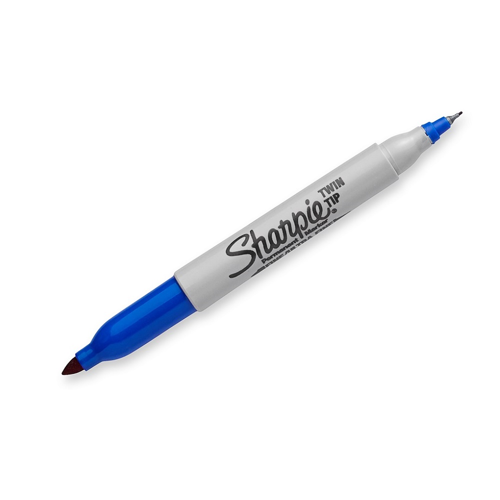 SHARPIE PERMANENTNI MARKER TWIN TIP PLAVI