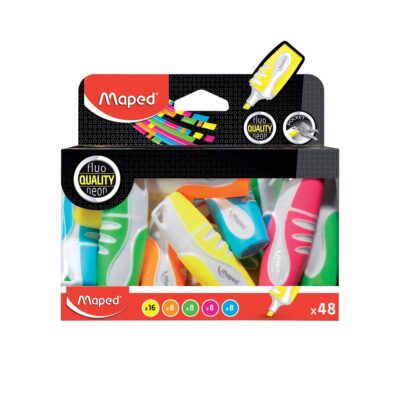 TEKST MARKER MAPED FLUO`PEPS MINI DISPLEJ