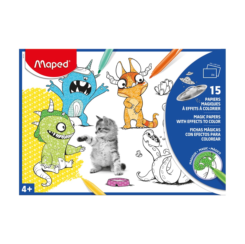 BOJANKA MAPED M831213 MAGIC - 210X297MM