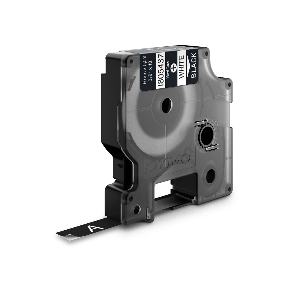 DYMO TRAKA INDUSTRIJSKA 9MM BELA/CRNA