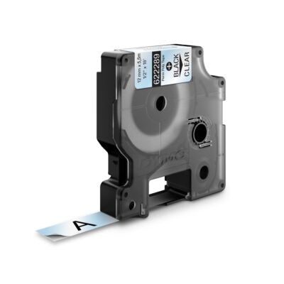 DYMO TRAKA INDUSTRIJSKA POLIESTER 12MM CRNA/PROVIDNA