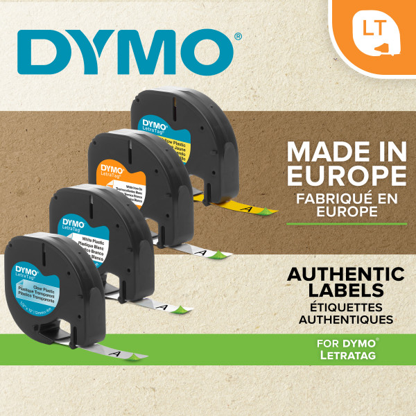 DYMO TRAKA DURABLE 12MM x 5.5M CRNA/BELA - Слика 13