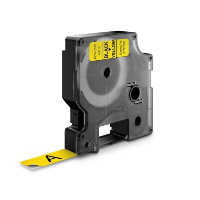 DYMO TRAKA D1 STANDARD 12MM CRNA/ŽUTA
