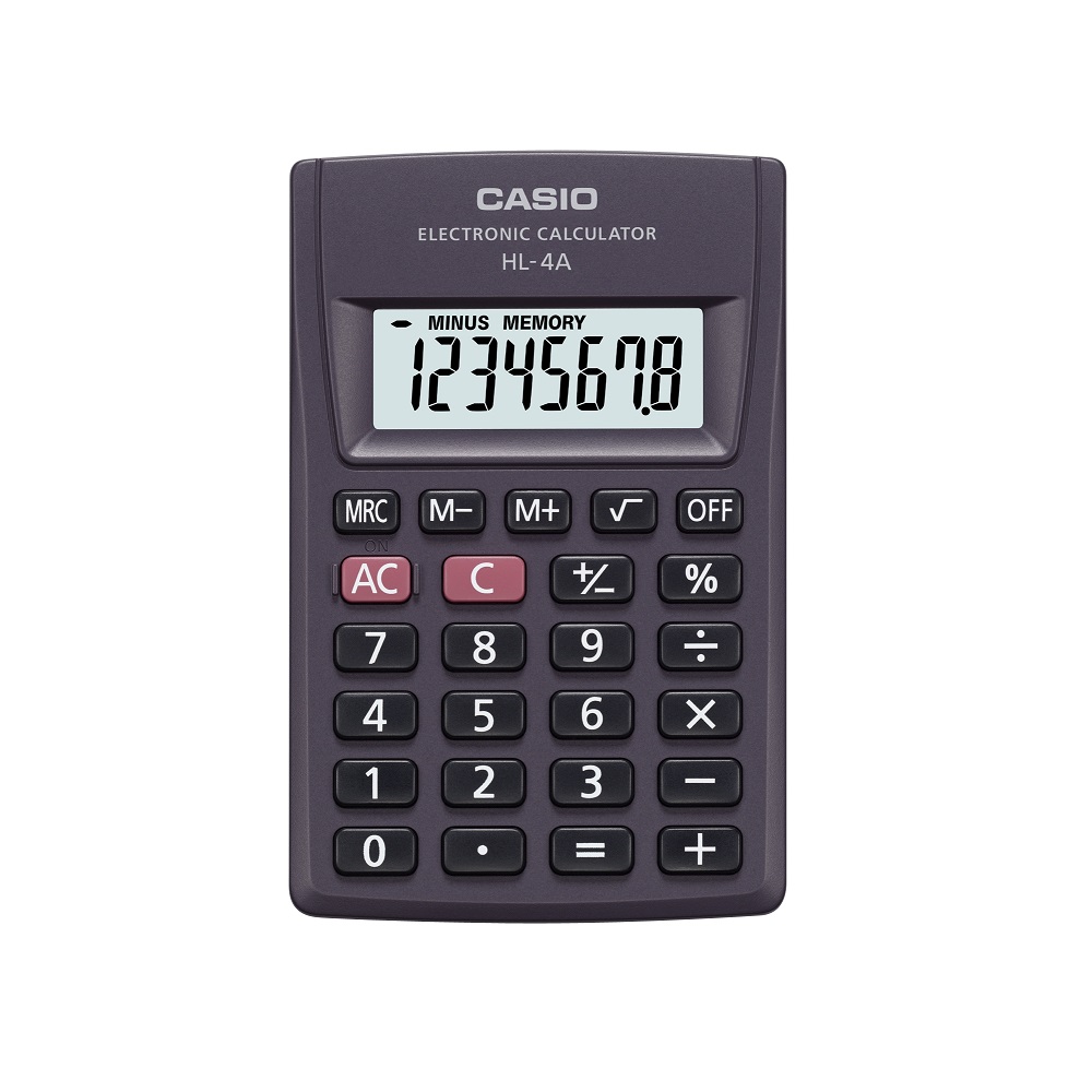 DŽEPNI KALKULATOR CASIO HL4-A