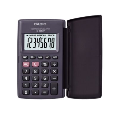 DŽEPNI KALKULATOR CASIO HL820 LV - PROSTA LOGIKA