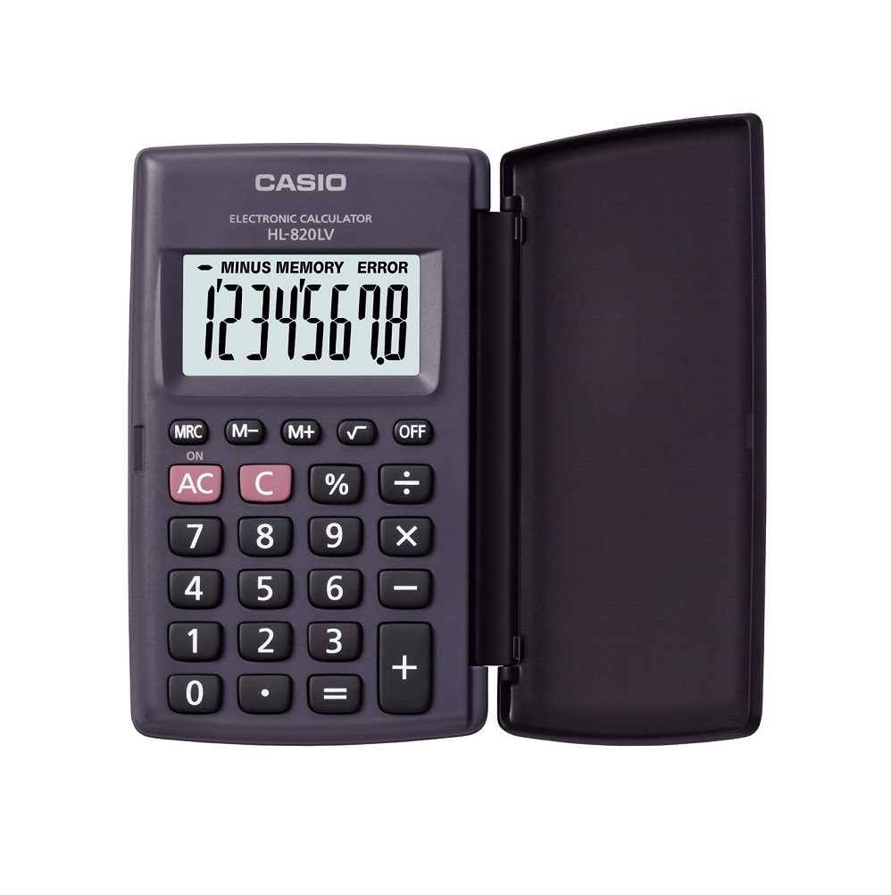 DŽEPNI KALKULATOR CASIO HL820 LV - PROSTA LOGIKA