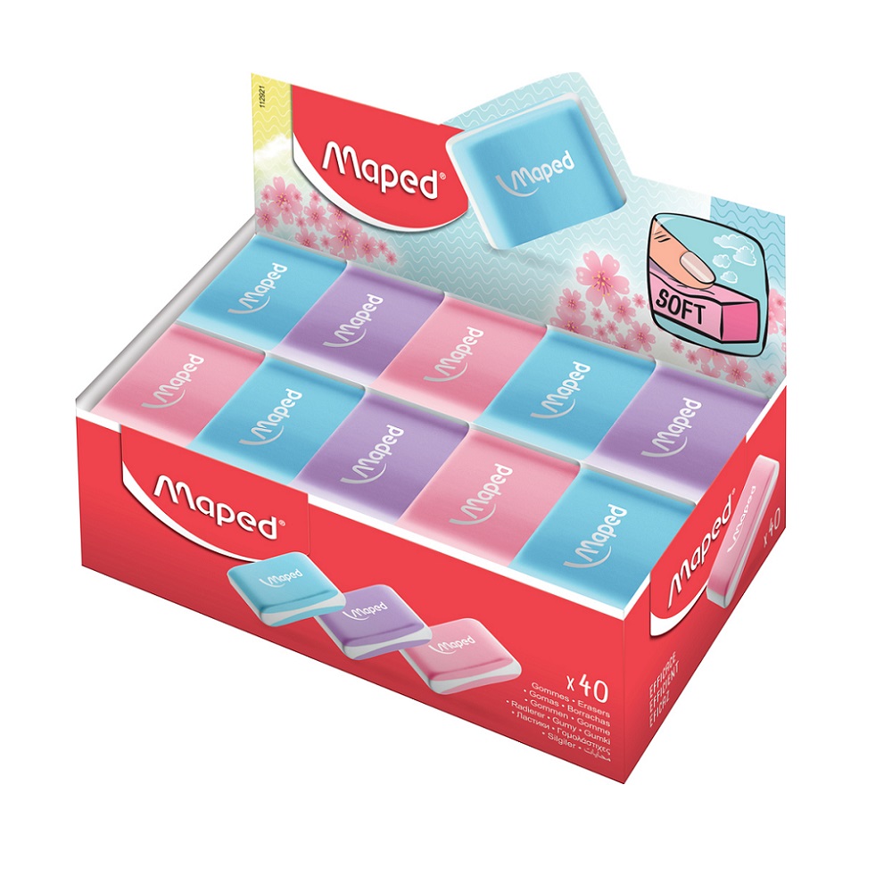 GUMICE ZA BRISANJE MAPED M112921 SOFT PASTEL
