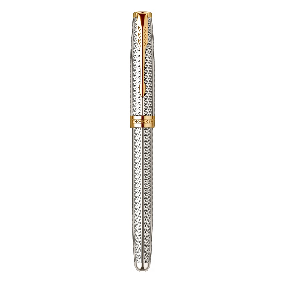 PARKER Roler olovka Royal Sonet Silver Fougere GT - Слика 2