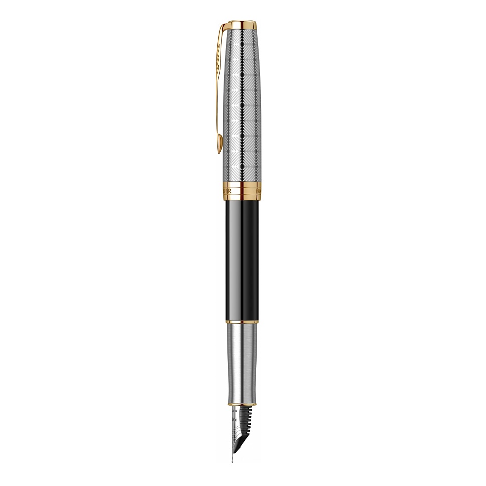 PARKER Nalivpero Royal Sonet Metal Black GT M - Слика 3