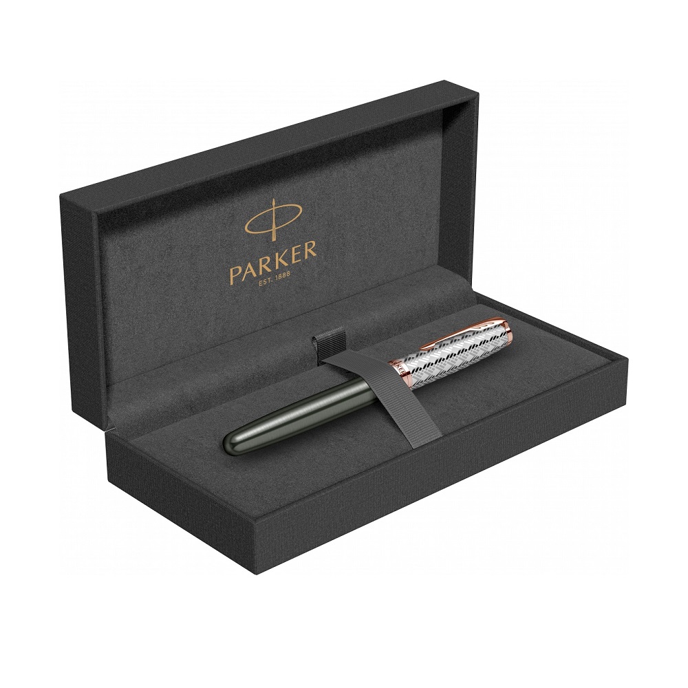 PARKER Roler olovka Royal Sonet Metal Grey PGT - Слика 6