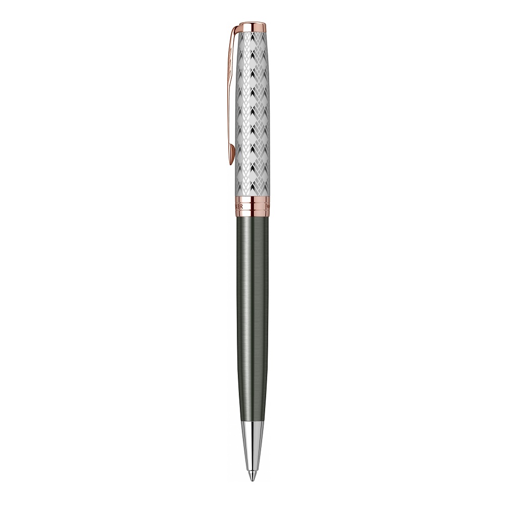 PARKER Hemijska olovka Royal Sonet Metal Grey PGT - Слика 2