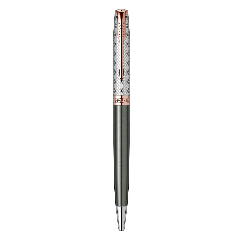 PARKER Hemijska olovka Royal Sonet Metal Grey PGT - Слика 3