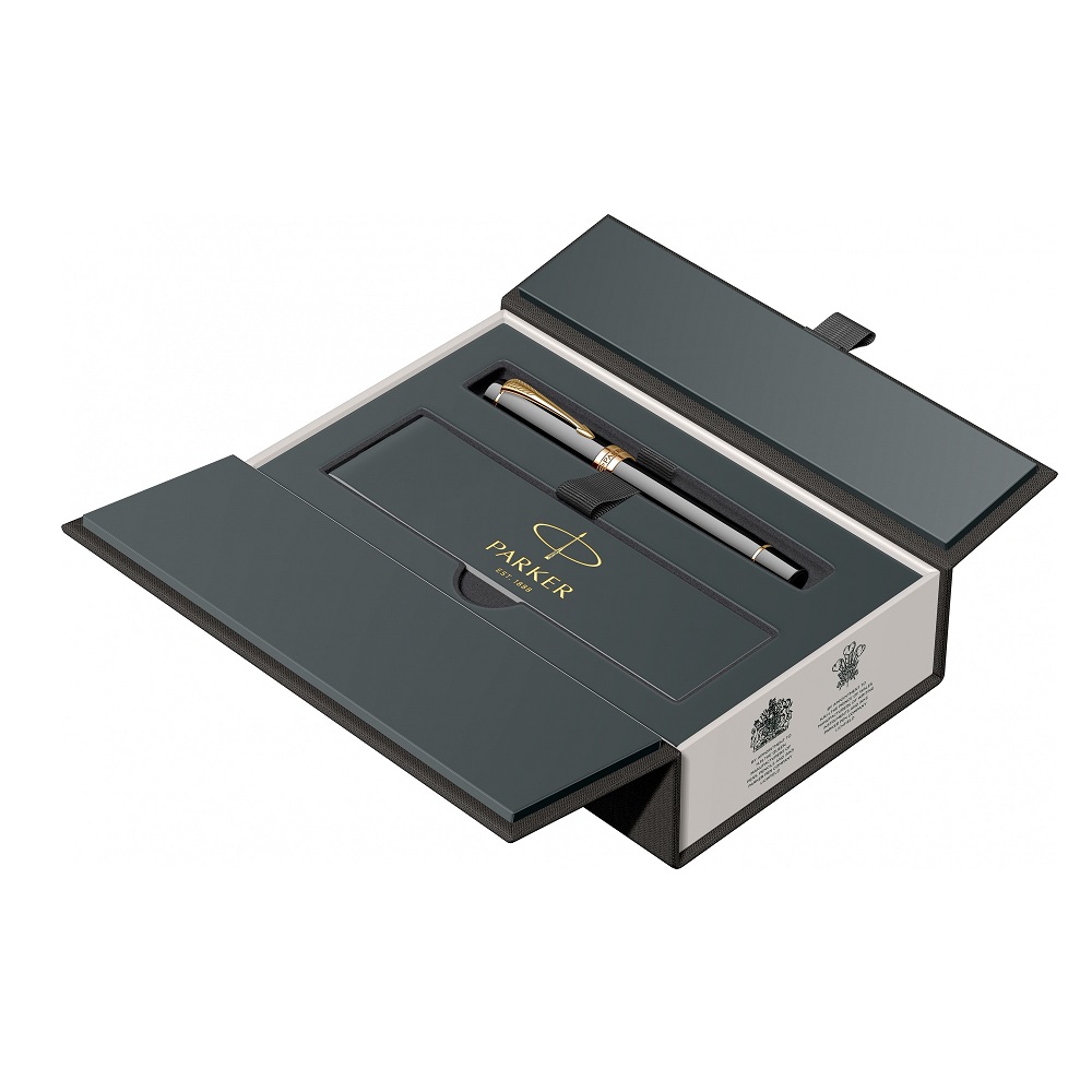 PARKER Nalivpero Royal Duofold Classic Black GT M - Слика 7