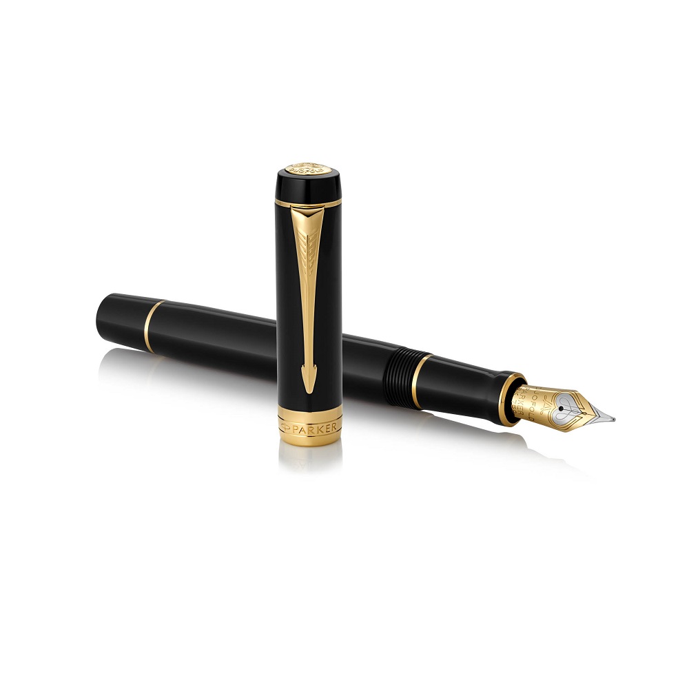 PARKER Nalivpero Royal Duofold Classic Black GT M - Слика 6
