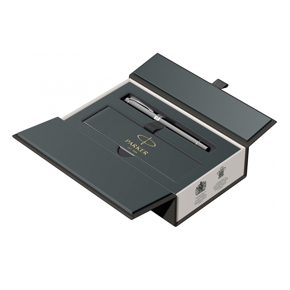 PARKER Nalivpero Royal Duofold Classic Black CT M - Слика 7