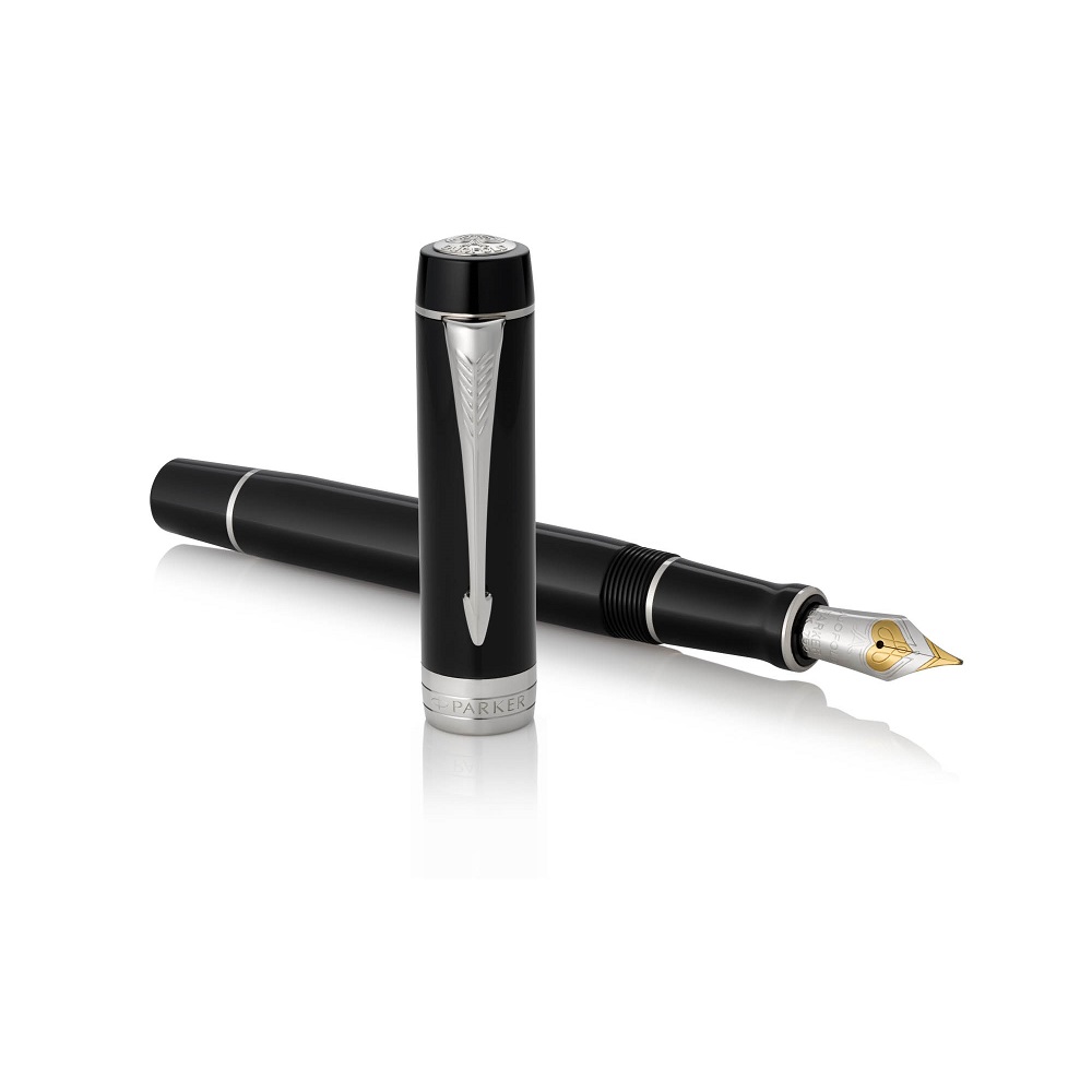 PARKER Nalivpero Royal Duofold Classic Black CT M - Слика 6