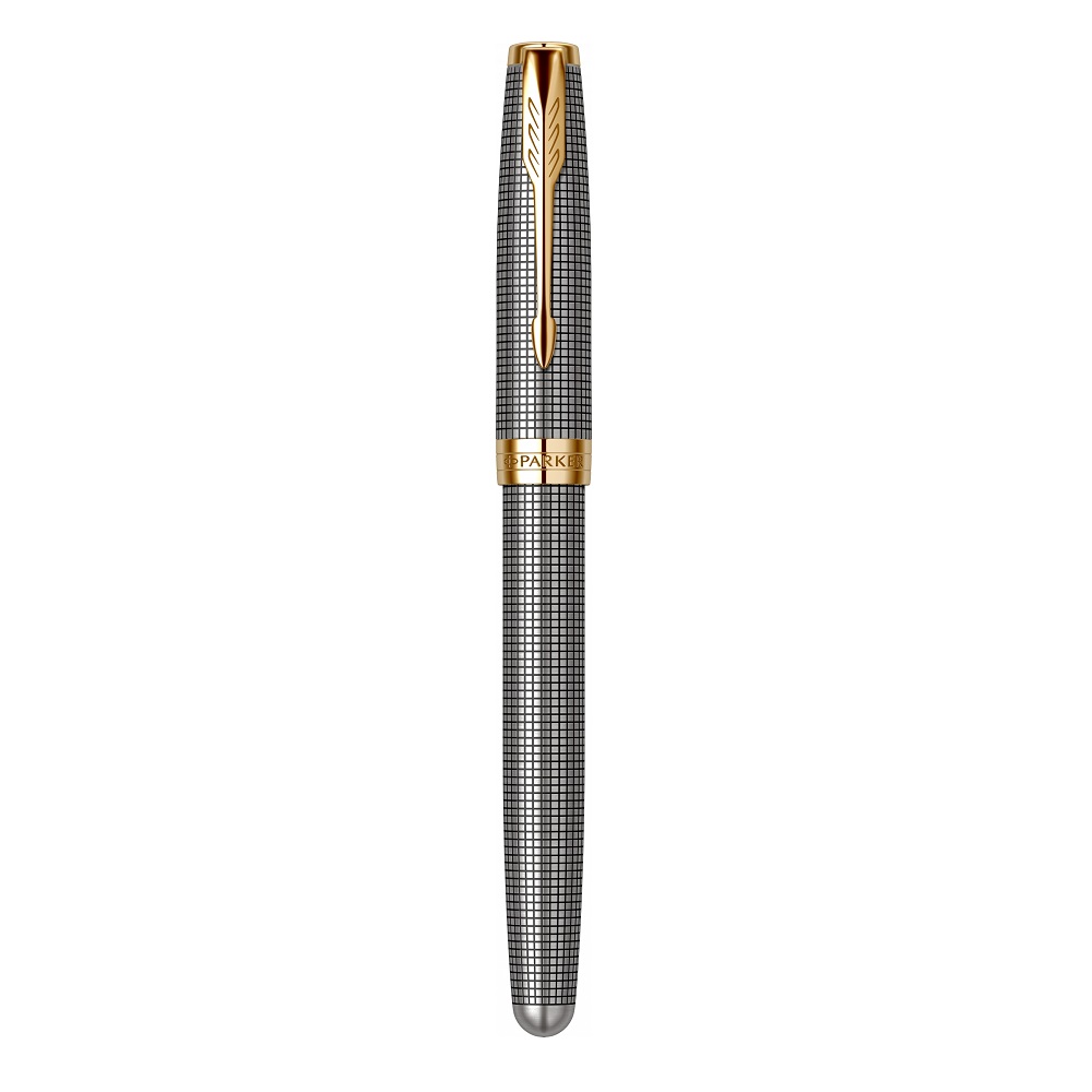 PARKER Nalivpero Royal Sonet Silver Chisel GT F - Слика 2
