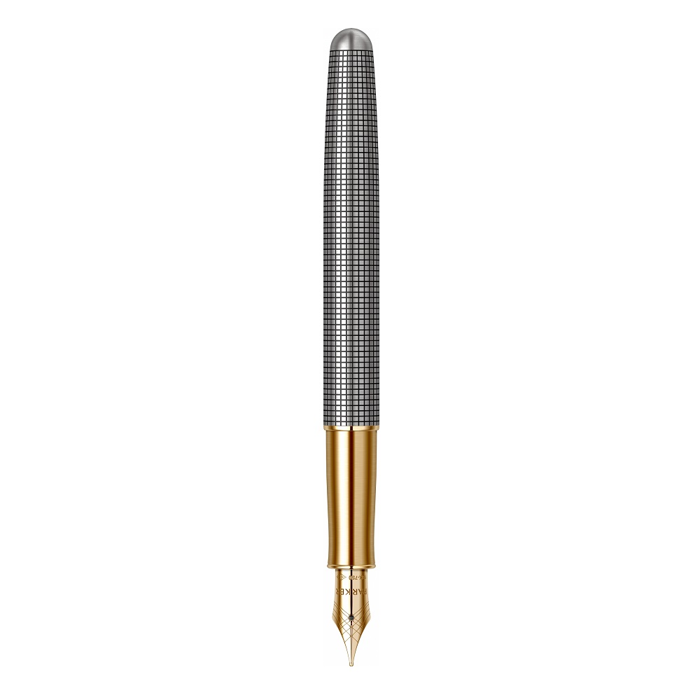 PARKER Nalivpero Royal Sonet Silver Chisel GT F - Слика 5