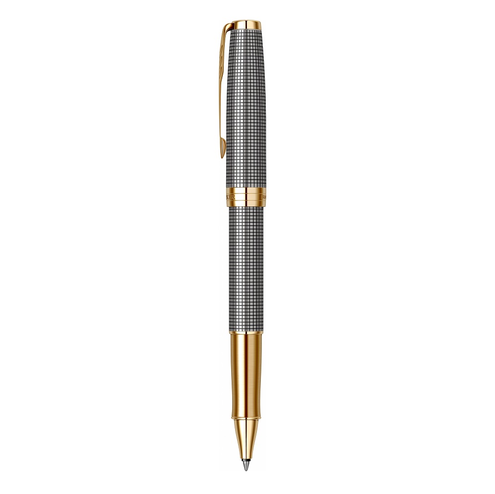 PARKER Roler olovka Royal Sonet Silver Chisel GT - Слика 3