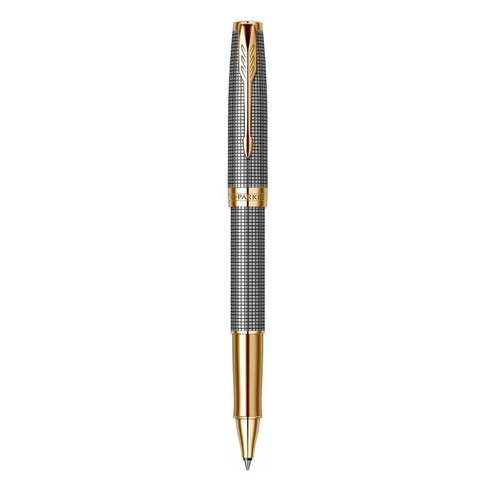 Roler olovka Parker Royal Sonet Silver Chisel GT