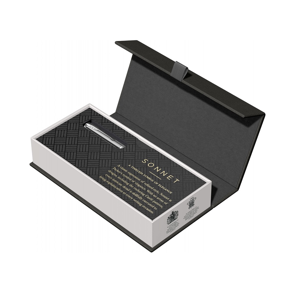 PARKER Hemijska olovka Royal Sonet Stainless Steel CT - Слика 7