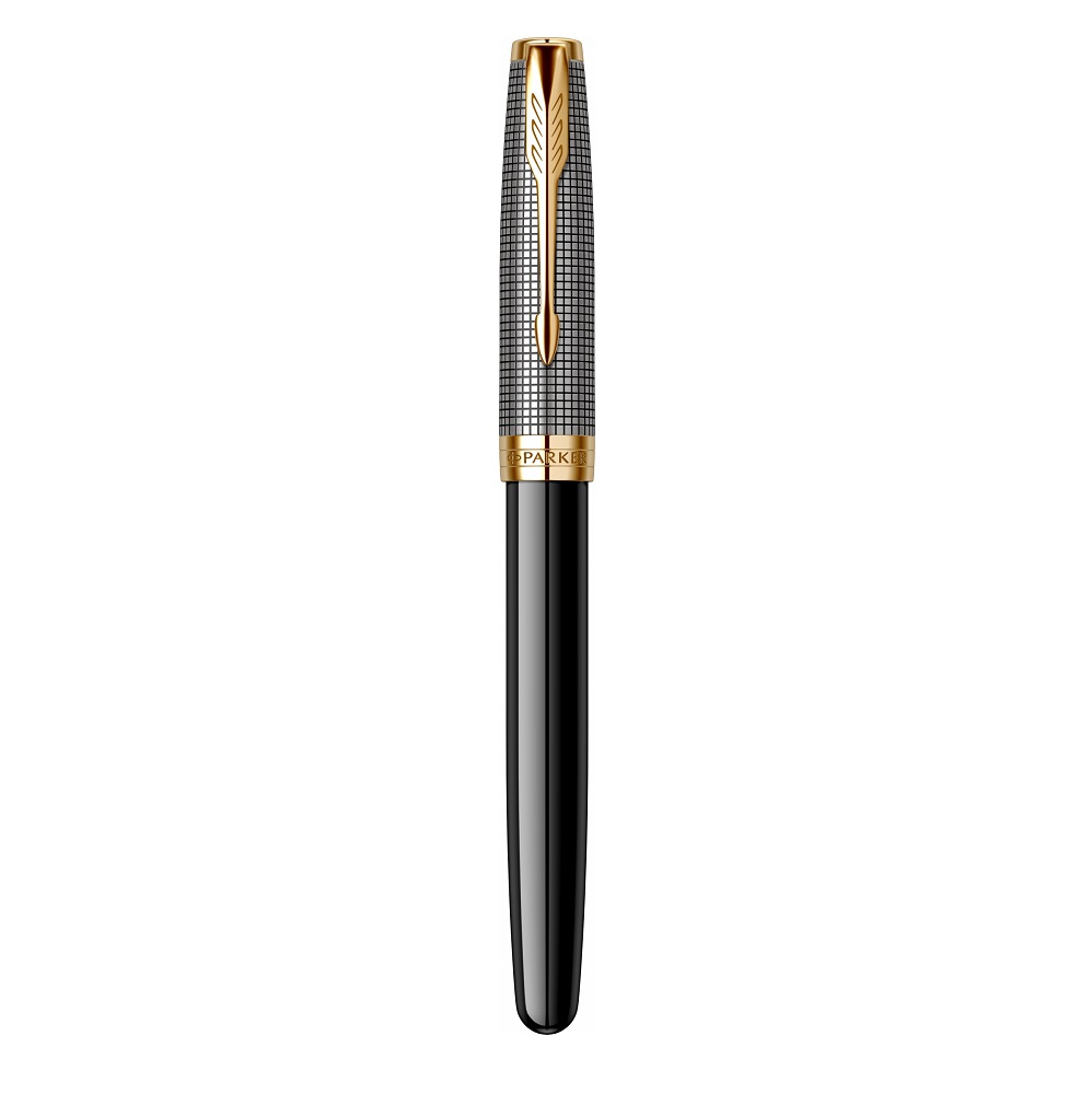PARKER Roler olovka Royal Sonet Black Chisel GT - Слика 2