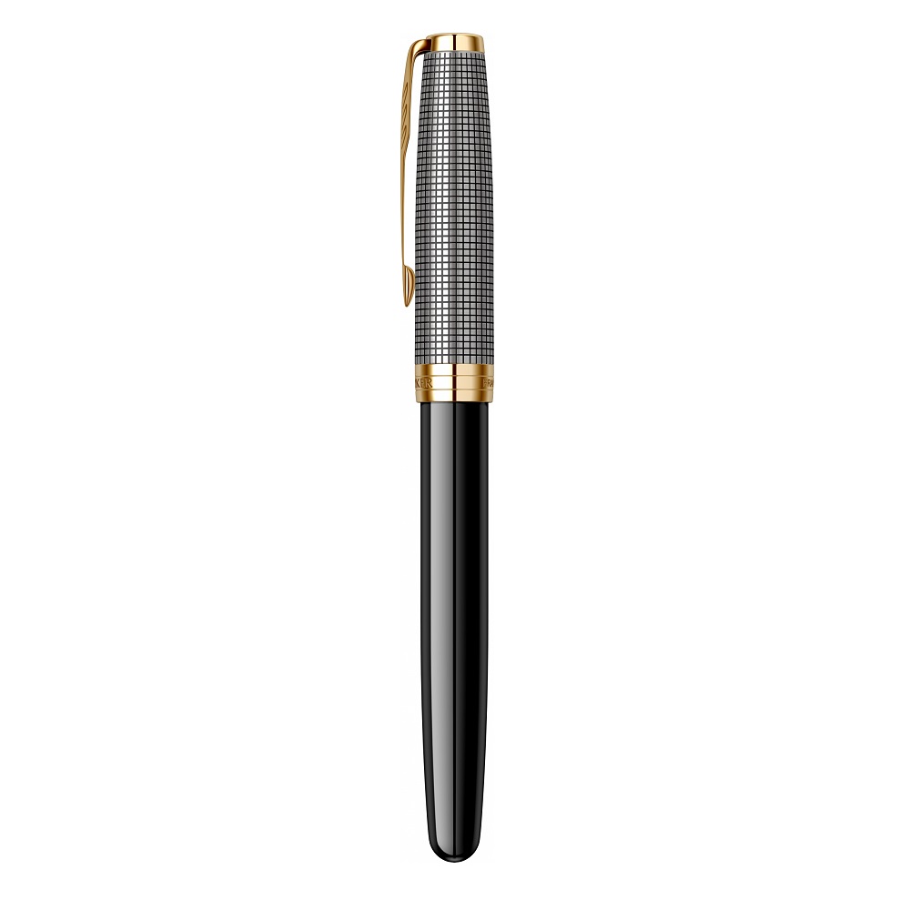 PARKER Roler olovka Royal Sonet Black Chisel GT - Слика 4