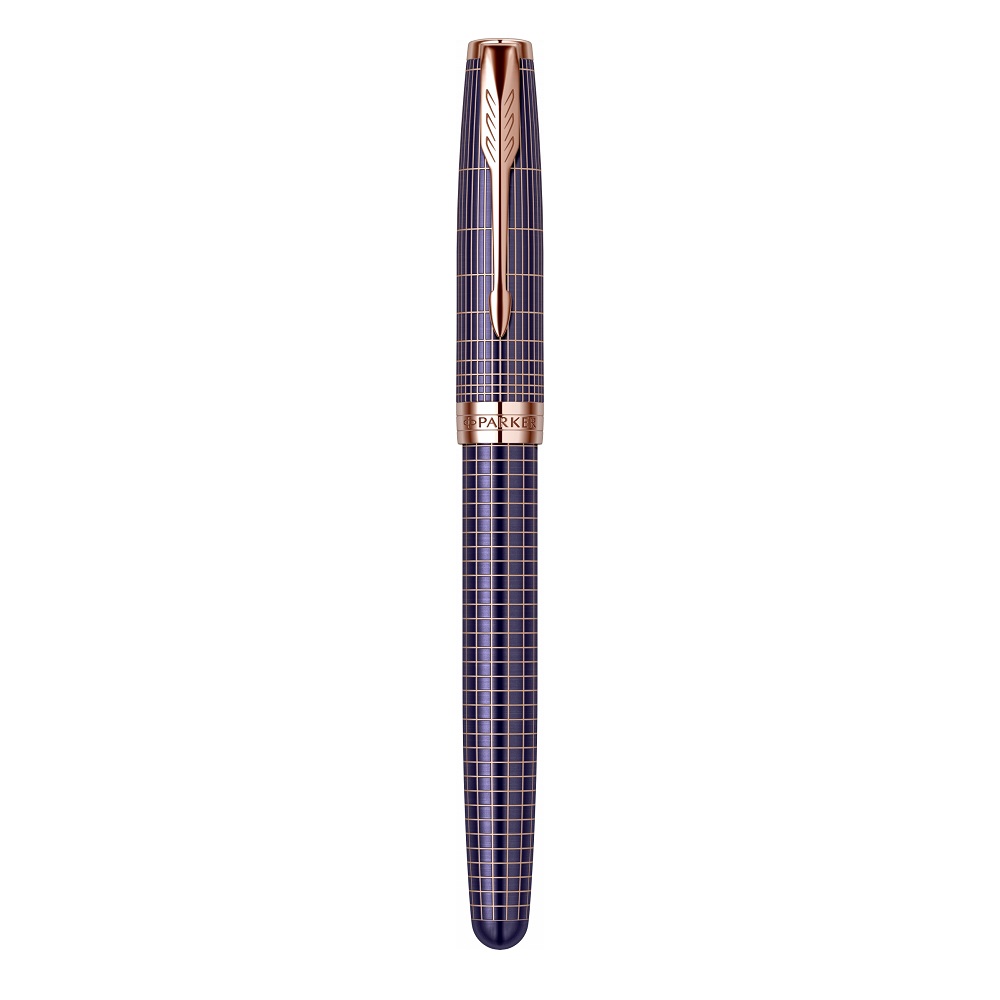 PARKER Nalivpero Royal Sonet Silver Purple PGT F - Слика 2