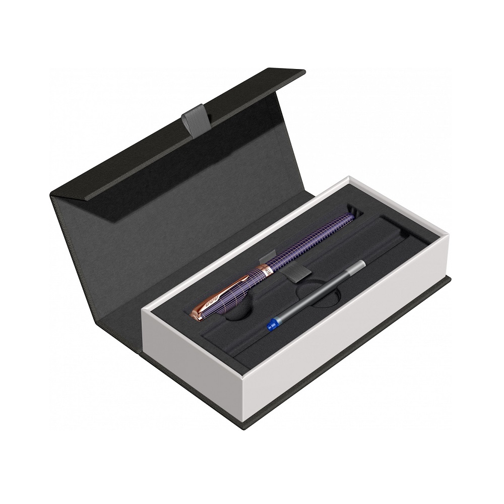 PARKER Nalivpero Royal Sonet Silver Purple PGT F - Слика 7