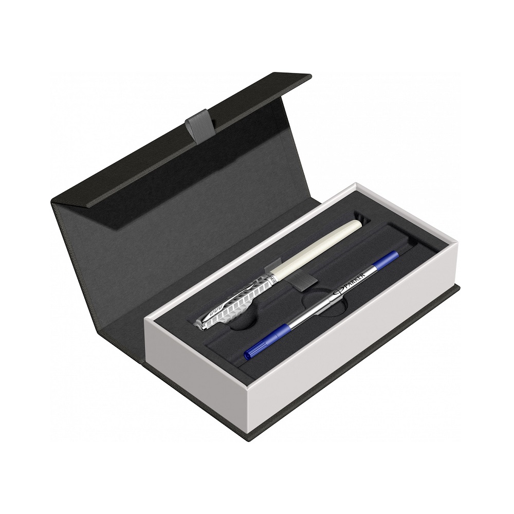 PARKER Roler olovka Royal Sonet Metal Pearl CT - Слика 9