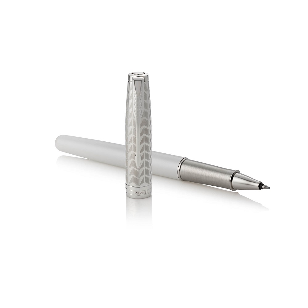 PARKER Roler olovka Royal Sonet Metal Pearl CT - Слика 6