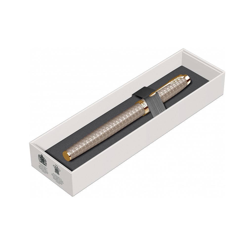PARKER Roler olovka Royal IM Premium Silver GT - Слика 7