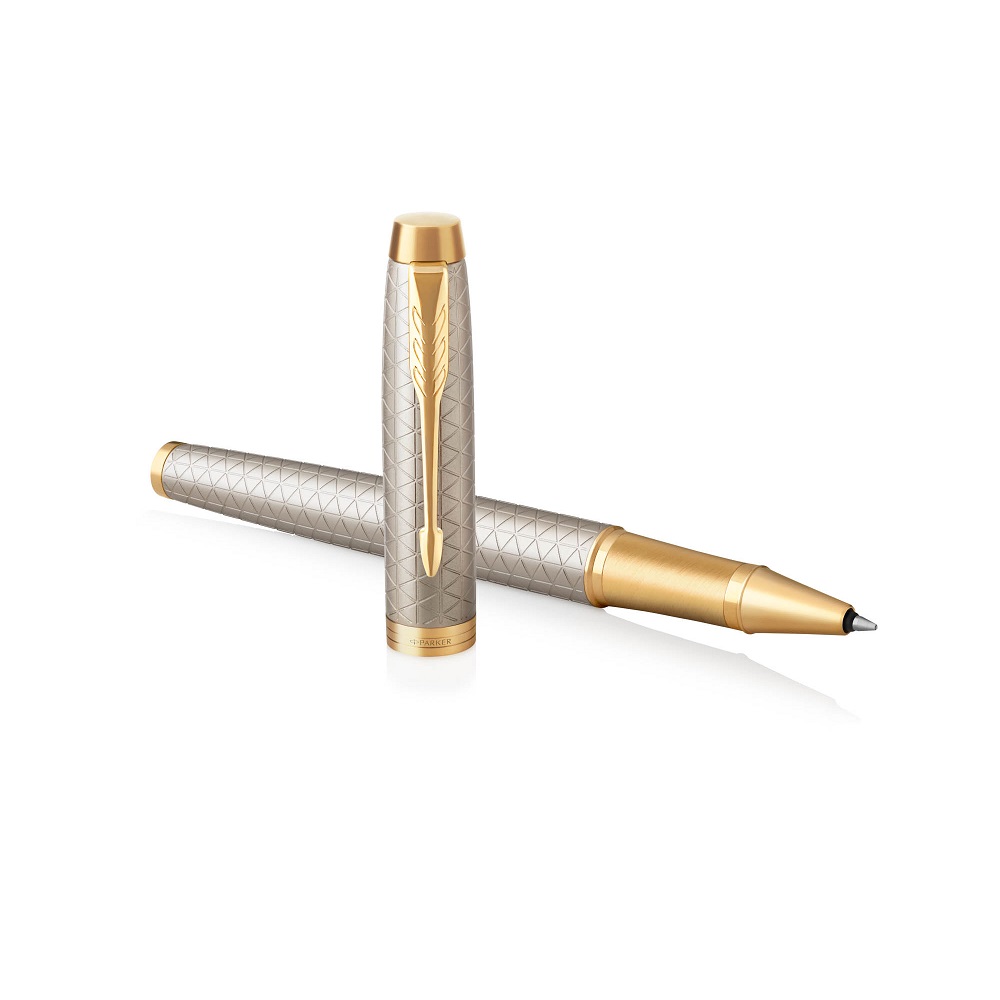 PARKER Roler olovka Royal IM Premium Silver GT - Слика 6