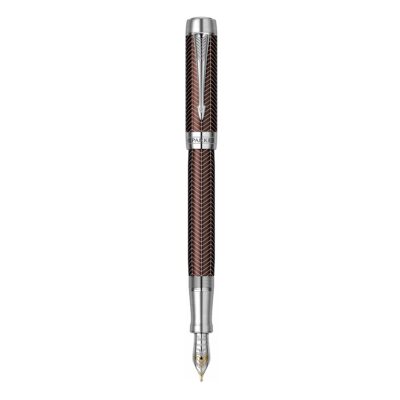 Nalivpero Parker Royal Duofold Prestige Burgundy Chevron GT M
