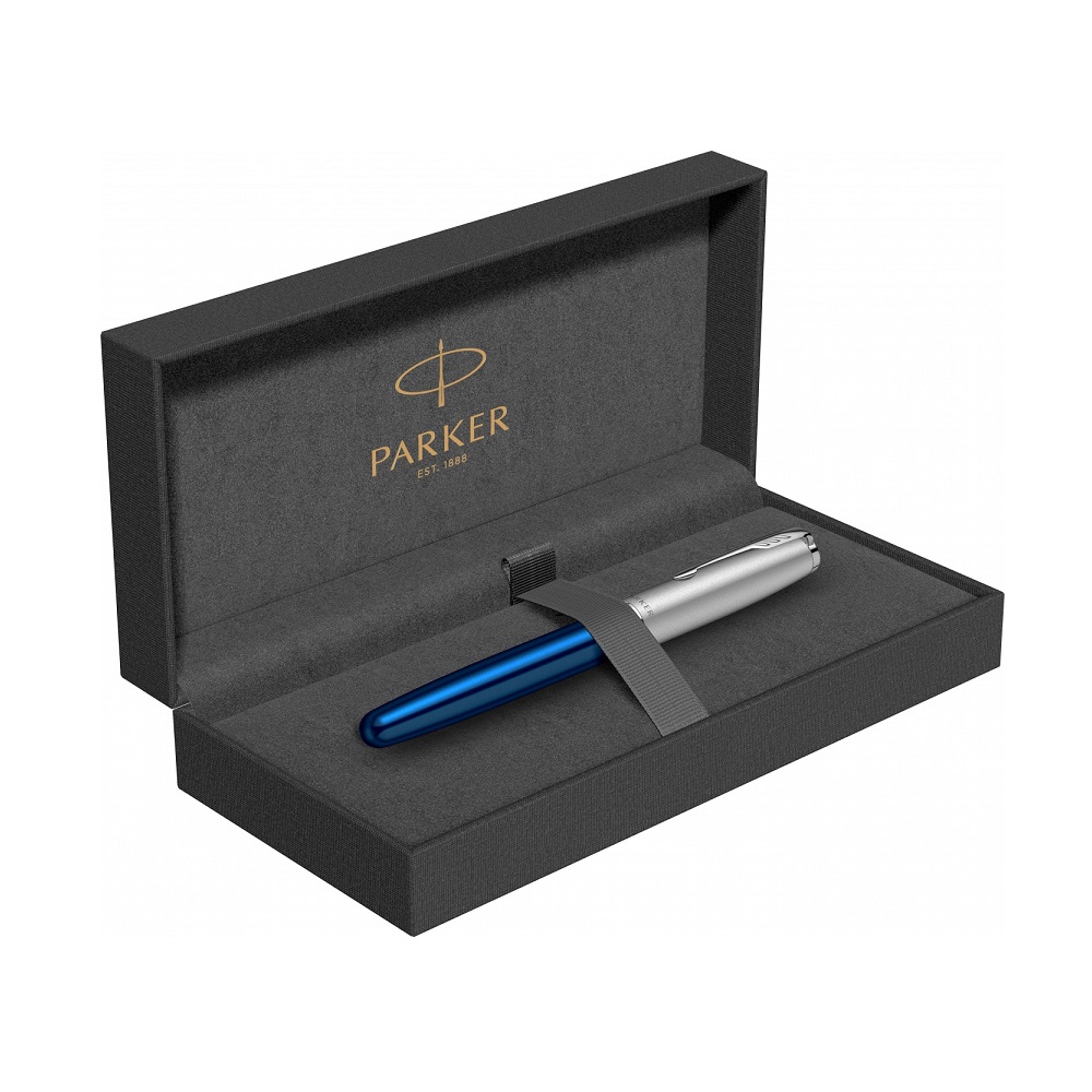 PARKER Roler olovka Royal Sonet Silver Blue CT - Слика 6