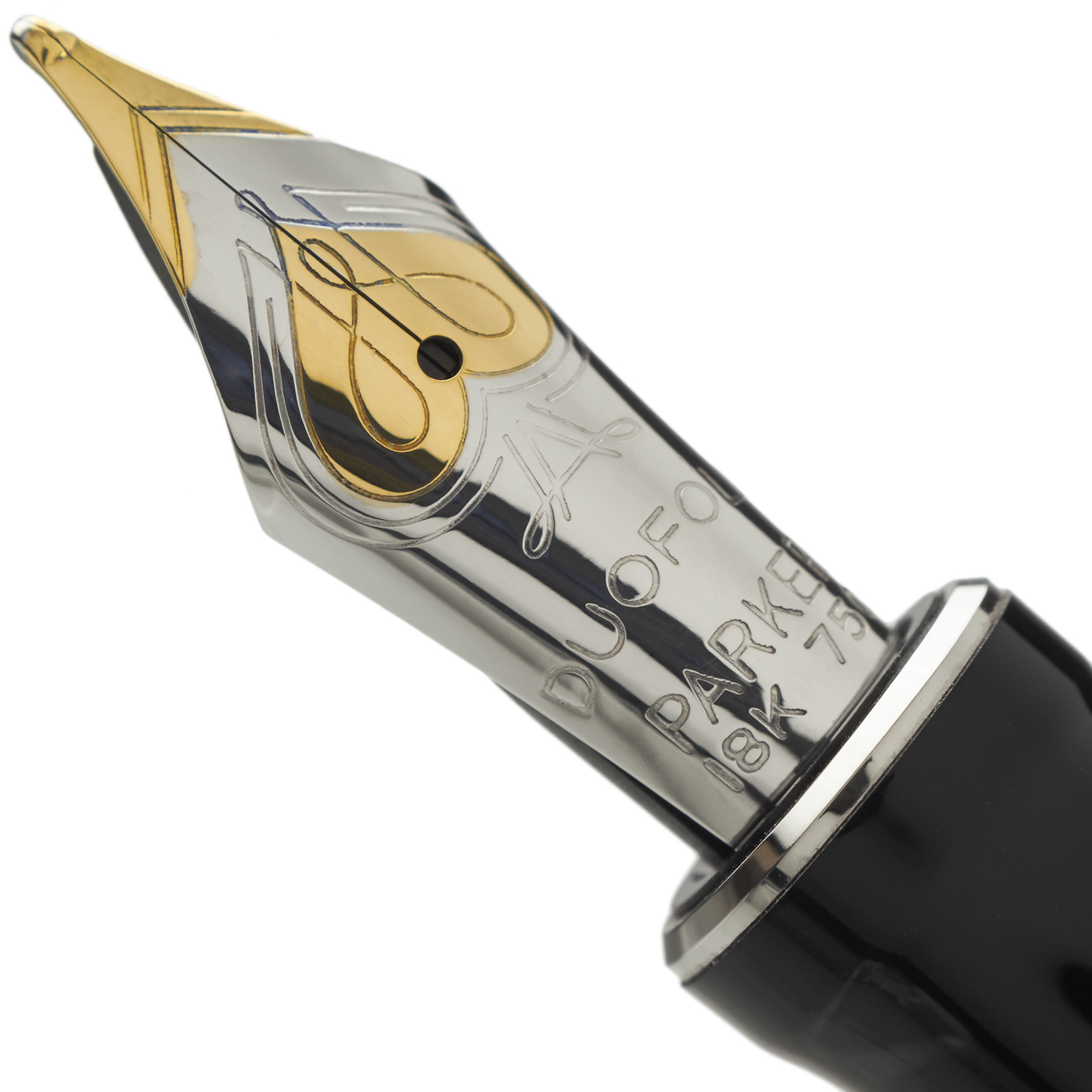 PARKER Nalivpero Royal Duofold Classic Blue CT M - Слика 11