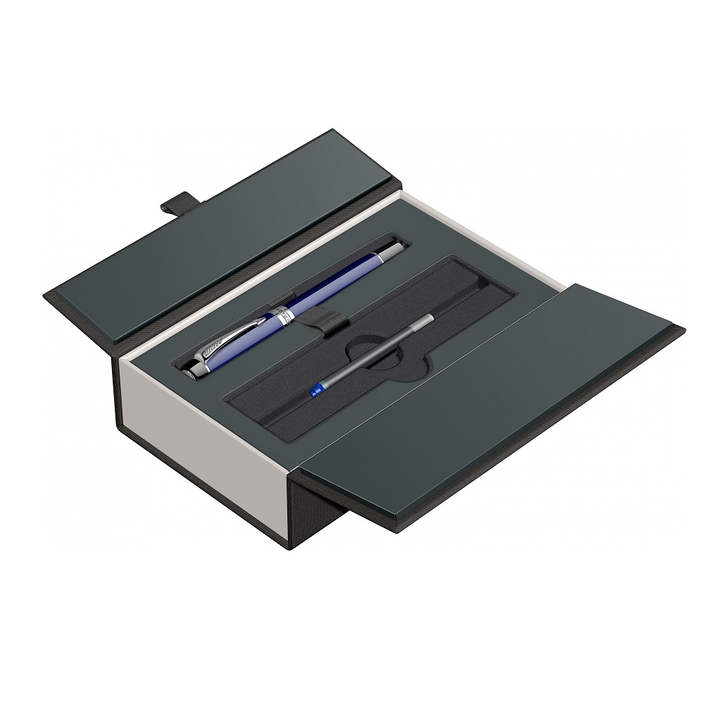PARKER Nalivpero Royal Duofold Classic Blue CT M - Слика 8