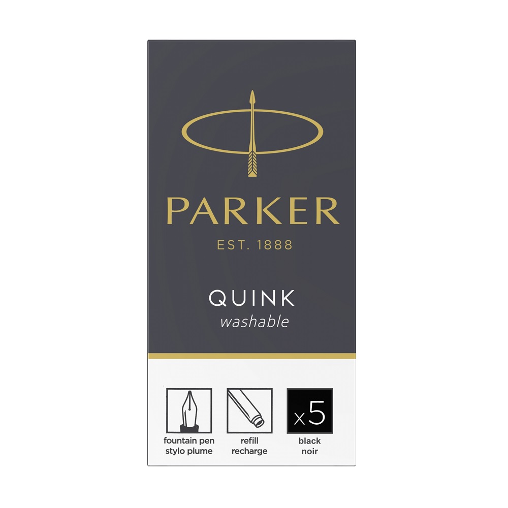 PARKER Patrone za nalivpero Royal Quink Blue Washable - Слика 5