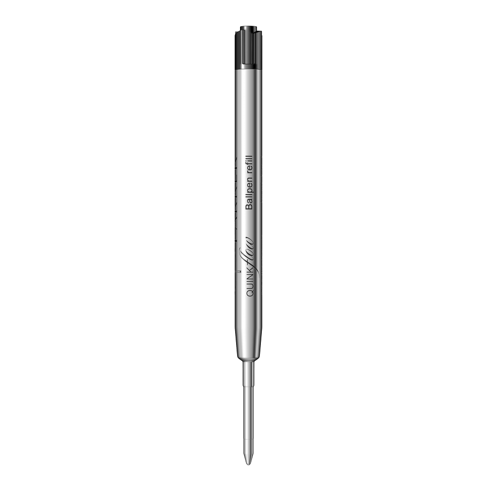 PARKER Refil za hemijsku olovku Royal Quink Black M - Слика 4