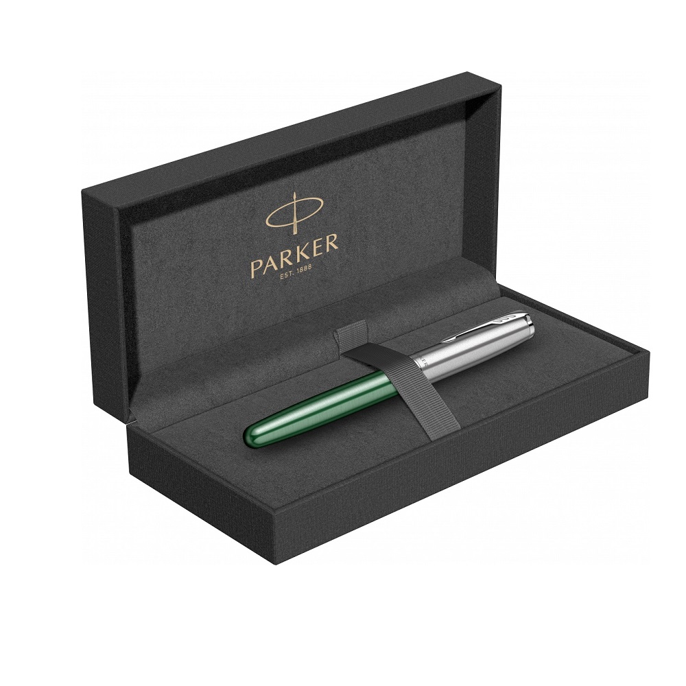 PARKER Roler olovka Royal Sonet Silver Green CT - Слика 7