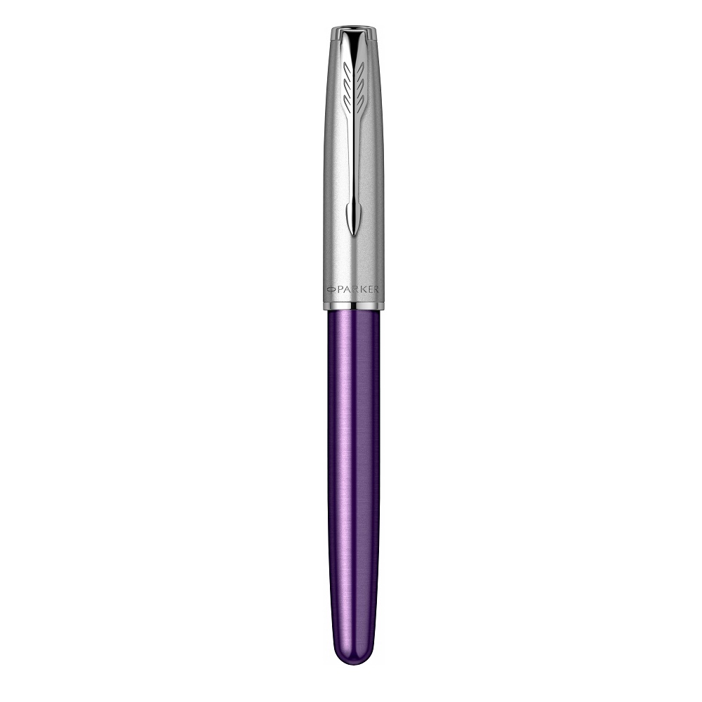PARKER Roler olovka Royal Sonet Silver Violet CT - Слика 2