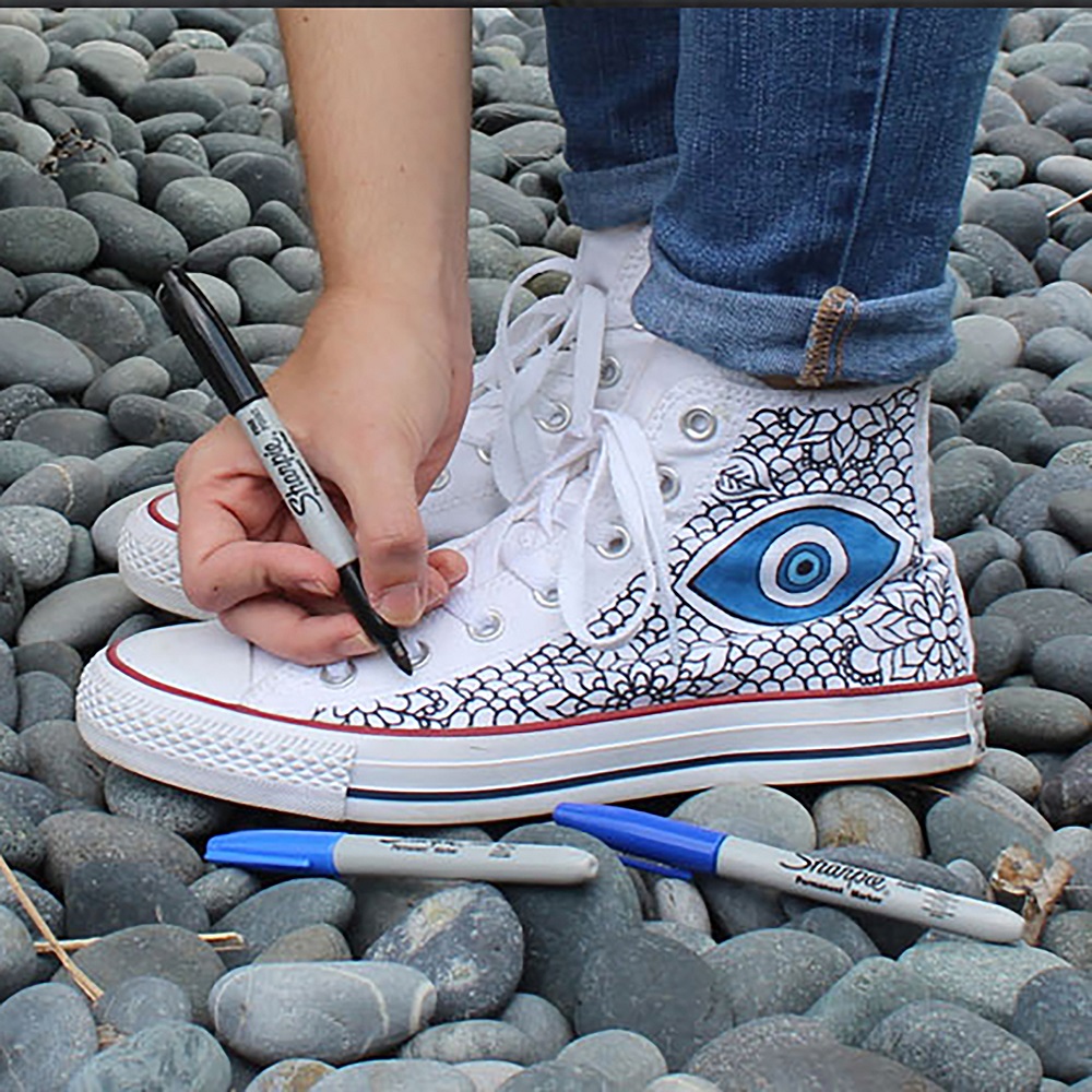 SHARPIE PERMANENTNI MARKER TWIN TIP PLAVI - Слика 6
