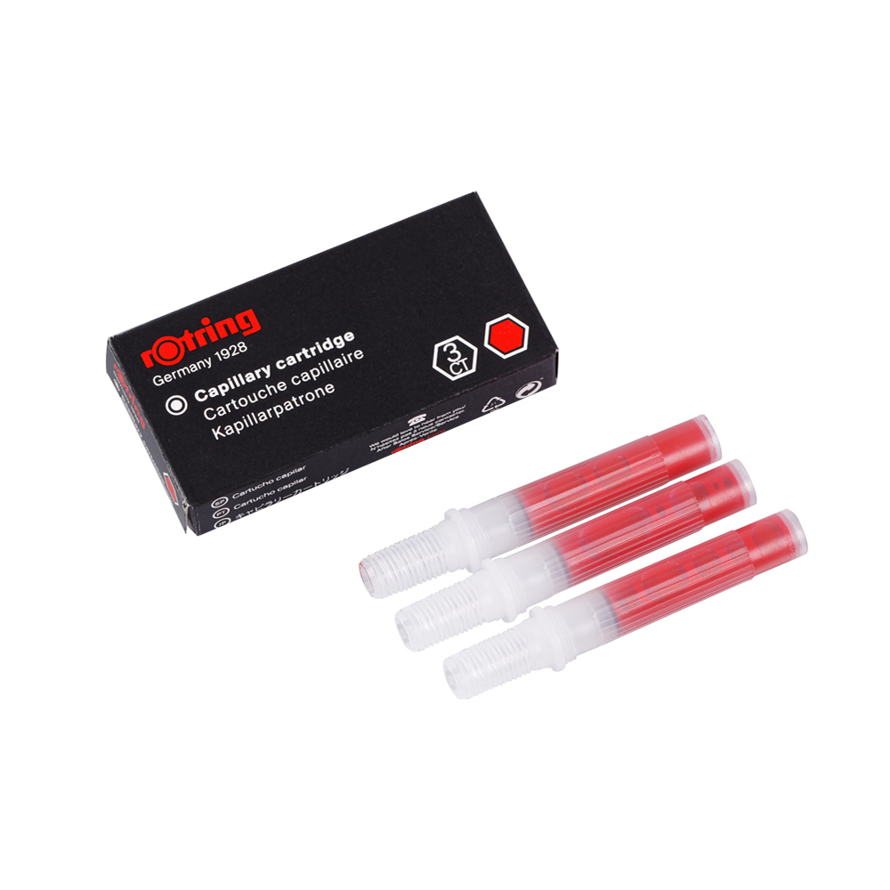 ROTRING Patrone za Rapidograf crvene