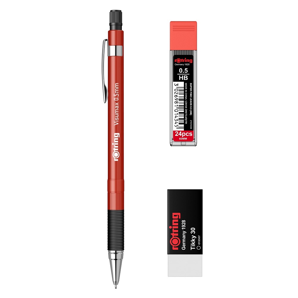 ROTRING Tehnička olovka VISUMAX Crvena - Слика 6