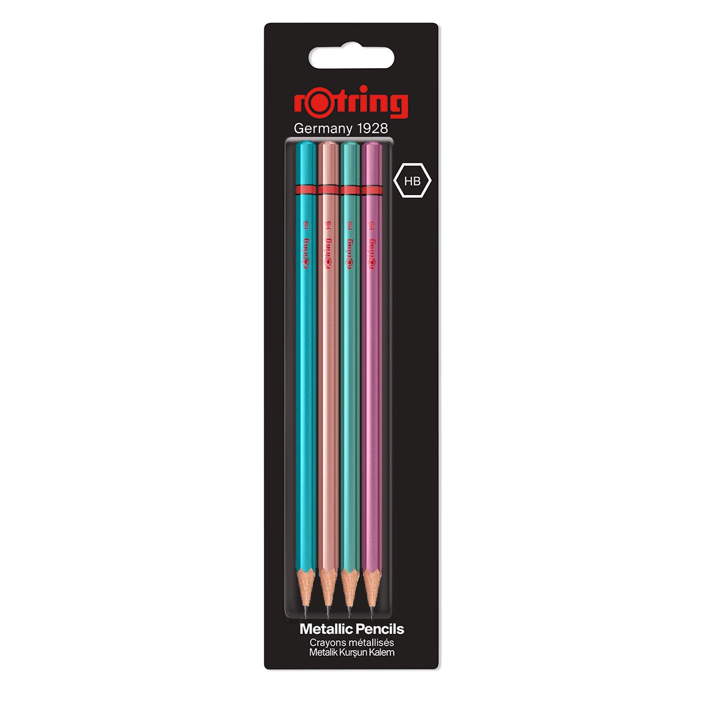 ROTRING Grafitna olovka Metallic HB 1/4