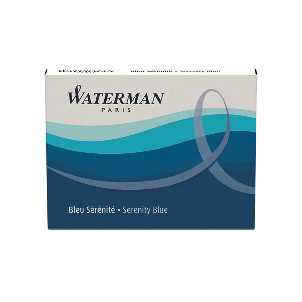 WATERMAN Patrone za nalivpero Blue