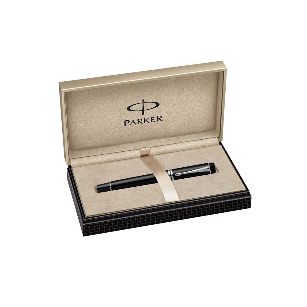 PARKER Roler olovka Duofold Classic Black CT - Слика 3