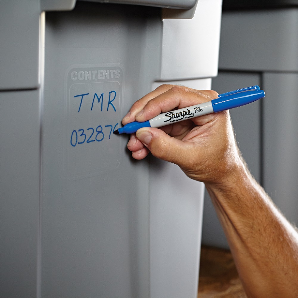 SHARPIE PERMANENTNI MARKER TWIN TIP PLAVI - Слика 7